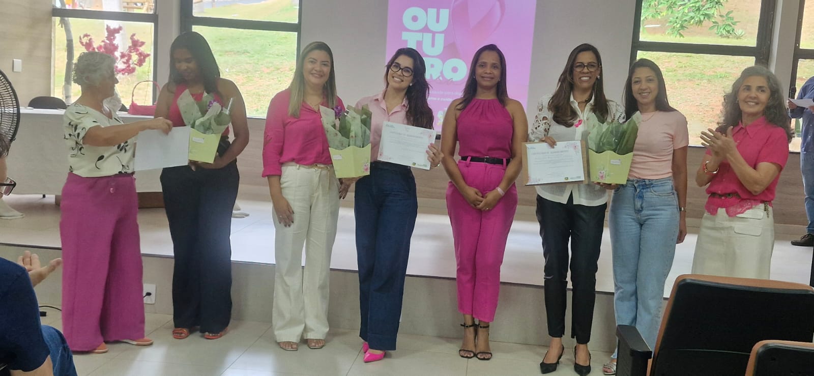 Encerramento do Outubro Rosa.