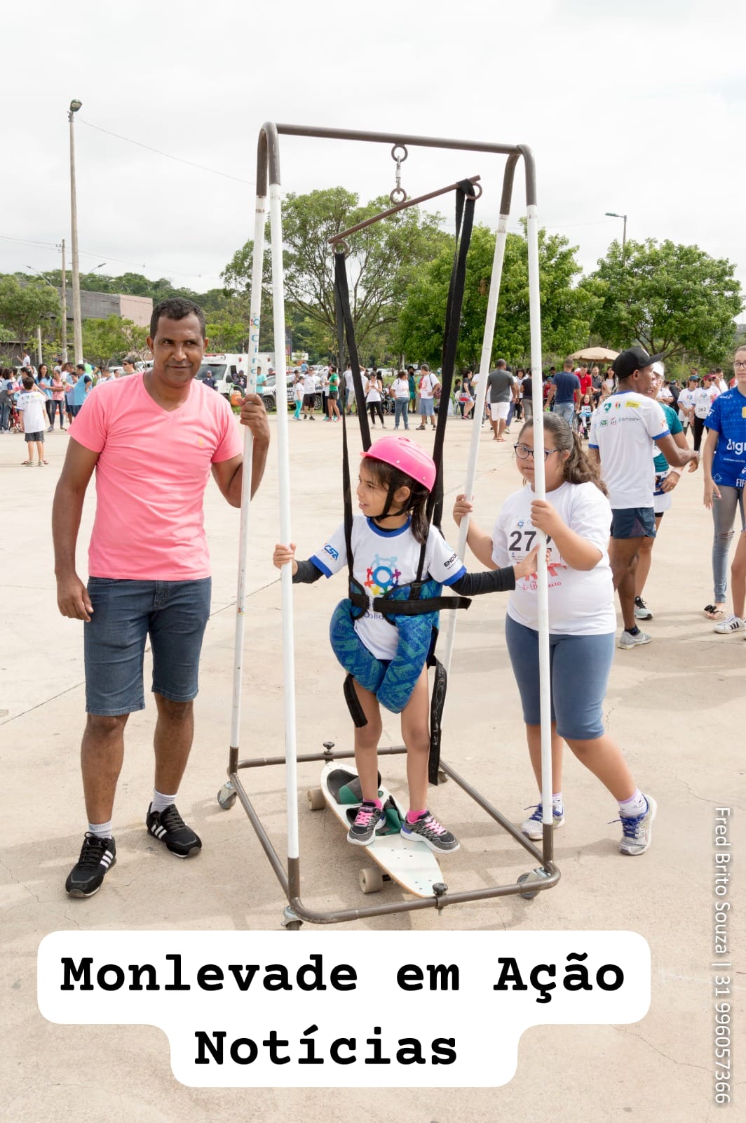 Crianças com e sem deficiência ganham acesso ao skate em João Monlevade