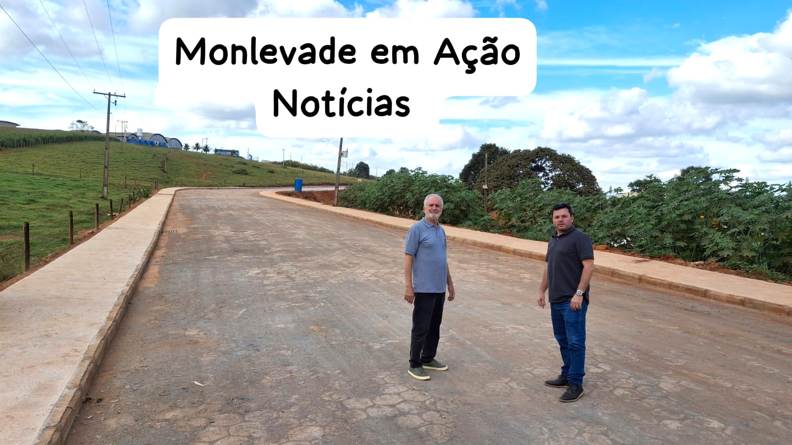 Prefeitura de João Monlevade acelera obras da avenida Guarapari, no bairro Sion.