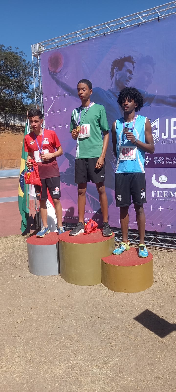 Atletas de João Monlevade conquistam medalhas na Etapa Estadual do JEMG.