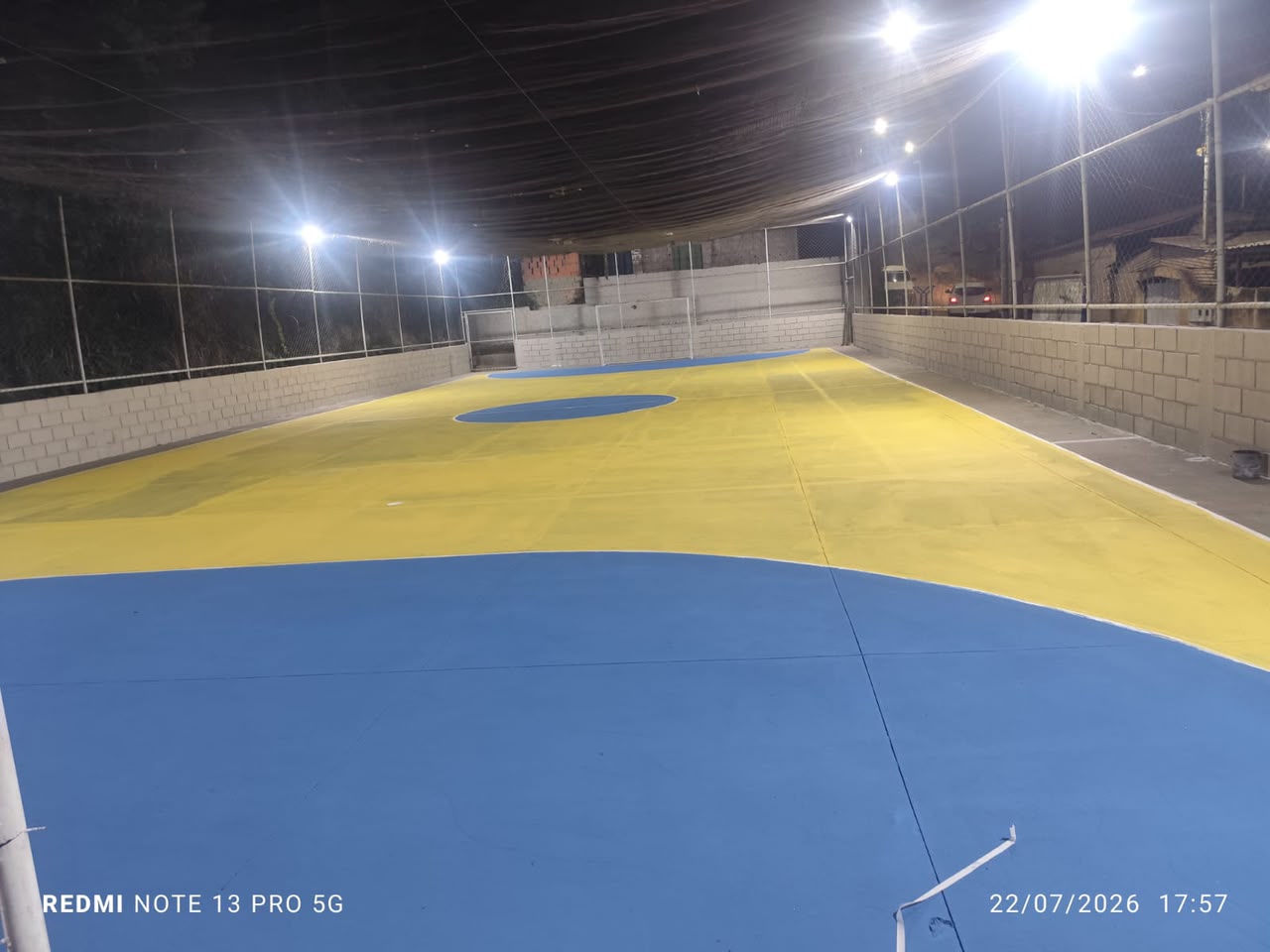 OBRA CONCLUÍDA: Prefeitura de João Monlevade finaliza reforma e modernização da quadra esportiva do bairro Pedreira.
