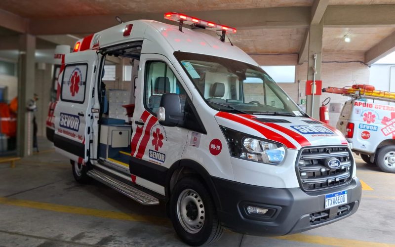 Nova ambulância reforça atendimento de urgência e emergência em João Monlevade.