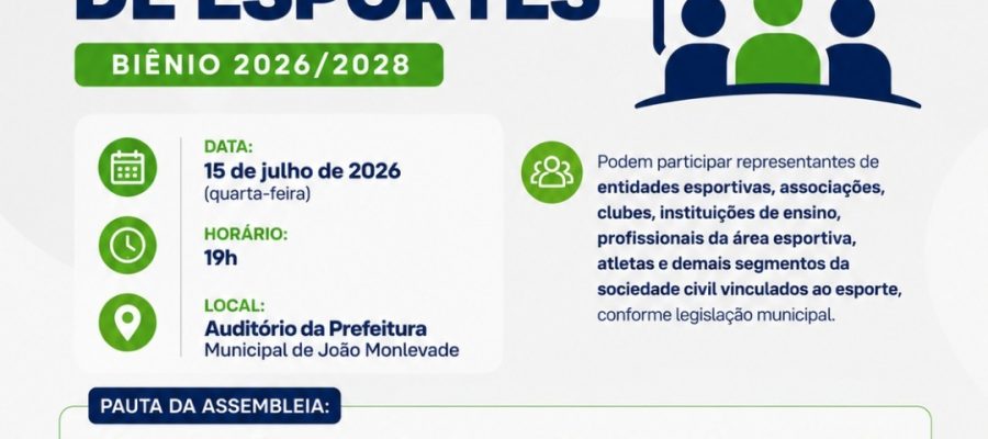 Conselho de Esportes terá eleição.