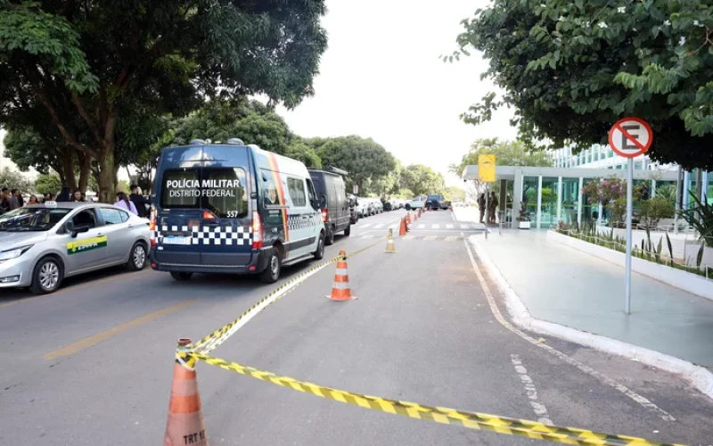 Ocorrência de ameaça de explosivo no Ministério do Desenvolvimento e Assistência Social mobiliza aparato policial em Brasília.