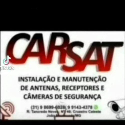 CARSAT ANTENAS, TRABALHAMOS COM INSTALAÇAO DE CAMERAS DE SEGURANÇA, MOTOR DE PORTAO ELETRONICO E ANTENAS DE TV. 3199143.4378 NOSSO WHATSAPP.