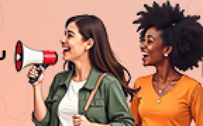 Mulher: Sua Voz Tem Vez, Seu Direito Tem Voz!