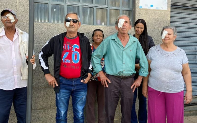 Prefeitura de João Monlevade continua com mutirões de cirurgias de catarata.