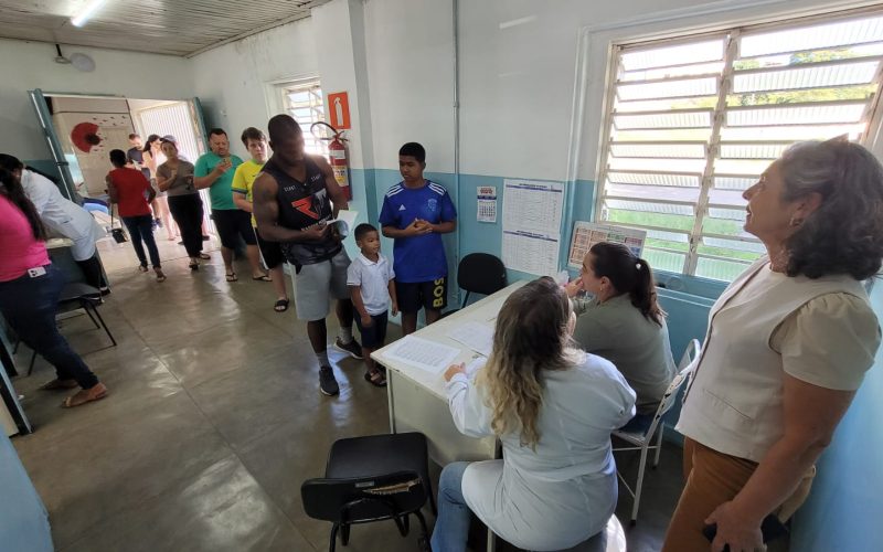 Mais de três mil vacinas aplicadas no Dia D contra a Gripe Influenza.