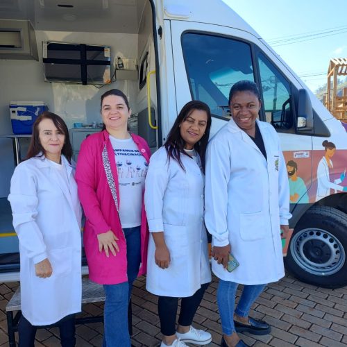 Vacimóvel completa um mês de atuação com quase 1.200 vacinas aplicadas