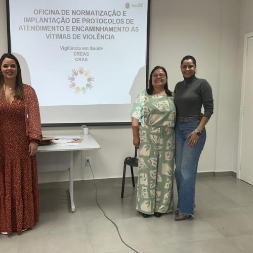 Secretaria de Saúde capacita servidores para atendimento à vítimas de violência.