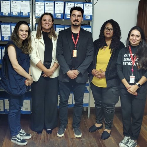 Ouvidoria Municipal de João Monlevade recebe representantes da Ouvidoria-Geral do Estado de Minas Gerais.