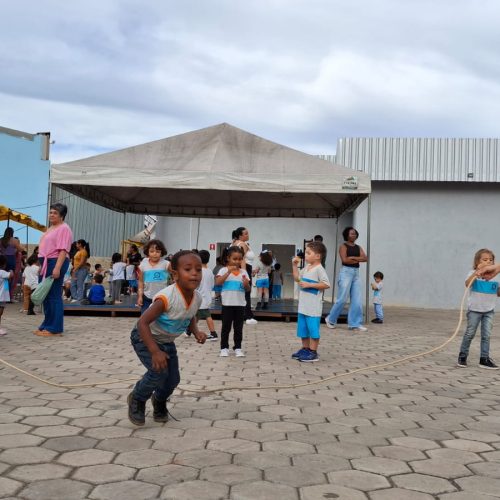 Prefeitura de João Monlevade participa da Semana Mundial do Brincar com ações nas escolas da rede municipal.