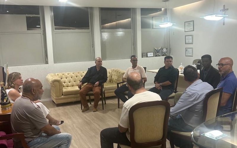 João Monlevade recebe comitiva de Brumadinho para troca de experiências sobre Distrito Industrial.