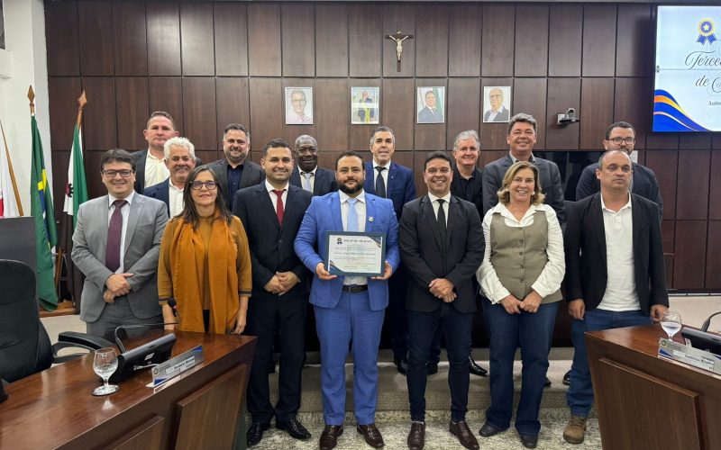 Câmara de João Monlevade entrega Moção de Aplausos à Terceira Igreja Batista.