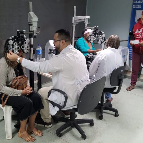 Consultas oftalmológicas gratuitas se encerram no próximo sábado.