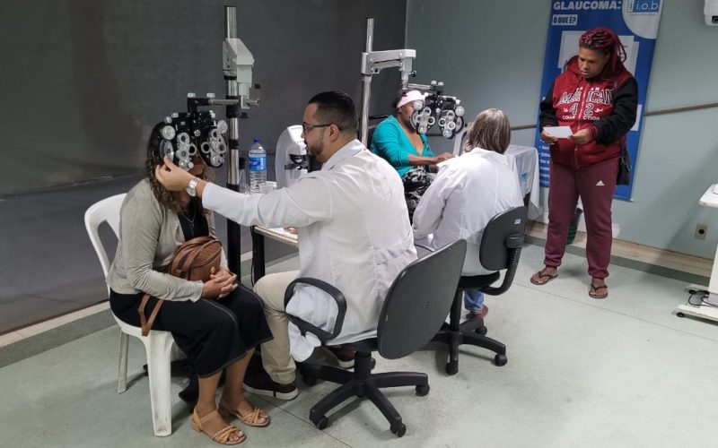 Consultas oftalmológicas gratuitas se encerram no próximo sábado.