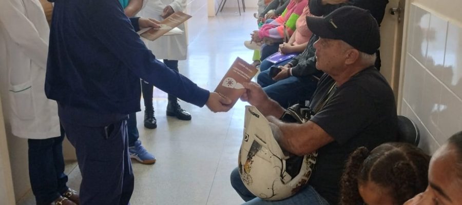 Secretaria de Saúde de João Monlevade promove diversas ações no Julho Amarelo.