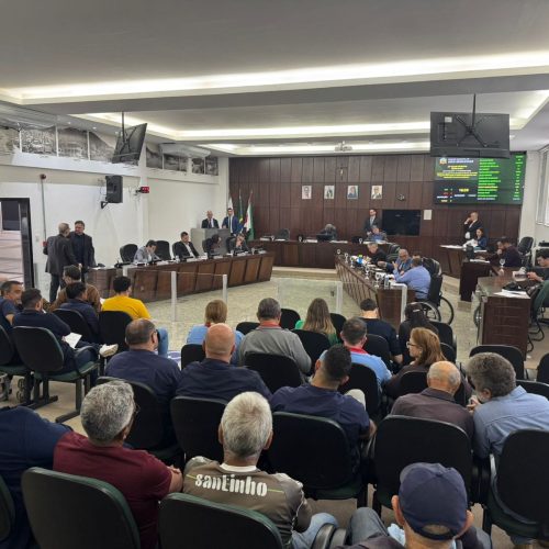 Vereadores aprovam dois projetos no retorno das reuniões ordinárias.