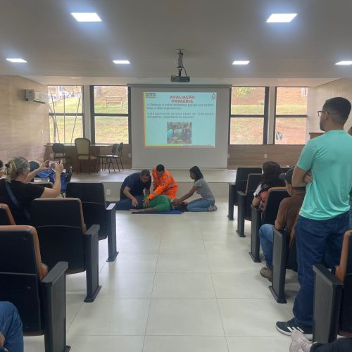 Secretaria de Saúde prossegue com o Programa Mais Saúde com a Gente.