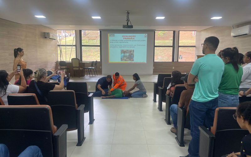 Secretaria de Saúde prossegue com o Programa Mais Saúde com a Gente.