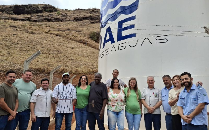 Prefeitura de João Monlevade entrega dois novos reservatórios de água.