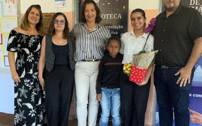 Escola Promorar inaugura Laboratório de InformáticaEspaço recebeu o nome da Professora Elcy Caldeira dos Santos.