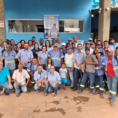 Meio século de história: trabalhador do DAE é homenageado por colegas e autoridades.