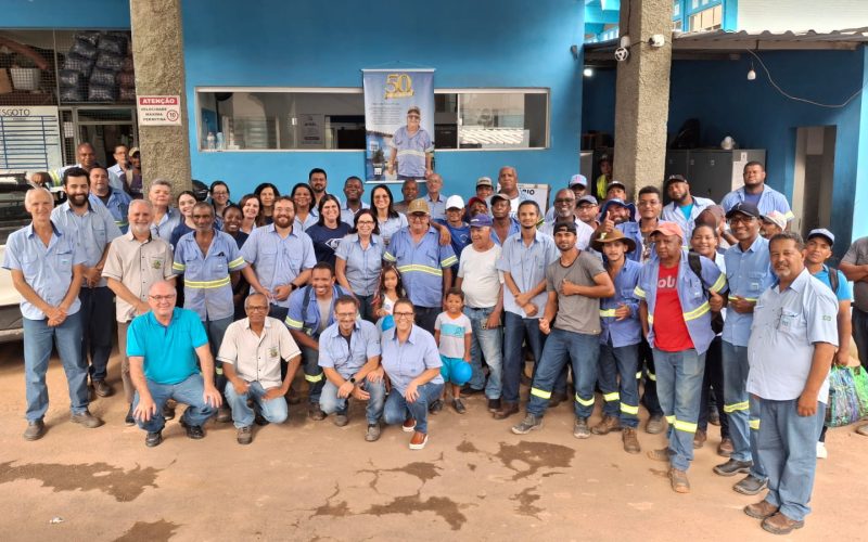 Meio século de história: trabalhador do DAE é homenageado por colegas e autoridades.