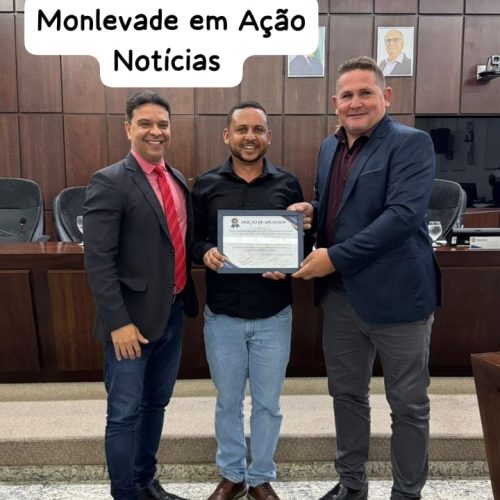Servidor Público Ruimar Teixeira é homenageado com Moção de Aplausos da Câmara.