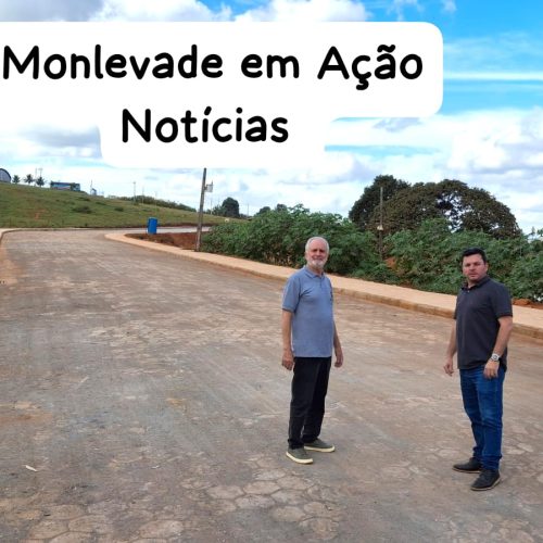 Prefeitura de João Monlevade acelera obras da avenida Guarapari, no bairro Sion.