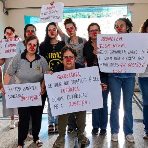 Monitoras da Educação Infantil levam reivindicações à Câmara e reforçam pedido por valorização da categoria.