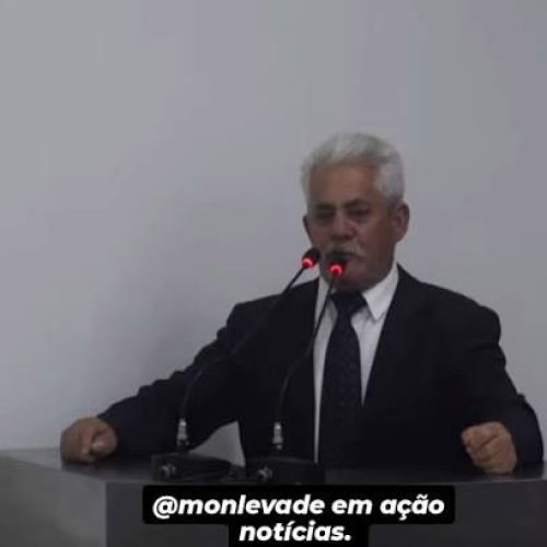 Vereador Sinval Dias cobra retorno do estacionamento rotativo no centro de João Monlevade.