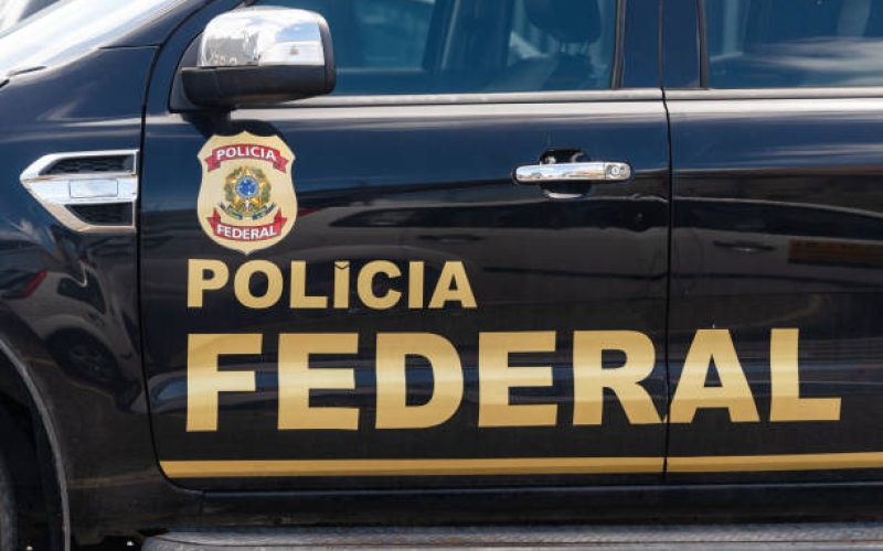 Salvador, Bahia, Brazil - January 26, 2025: A federal police car is seen parked at the port in the city of Salvador, Brazil.